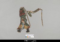 藏品(中國湖北皮影戲偶身)的圖片